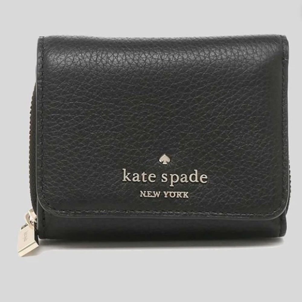 ❗️FIRM❗️ NWT Kate spade small trifold wallet Leila black